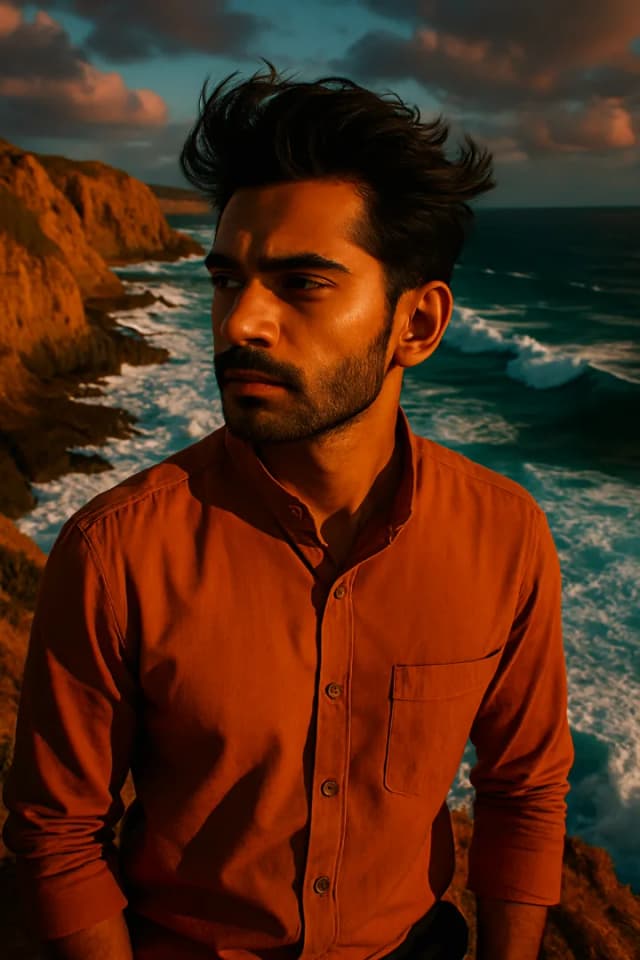 Prompt Generator for Ocean Cliff & Travel Photos | AI