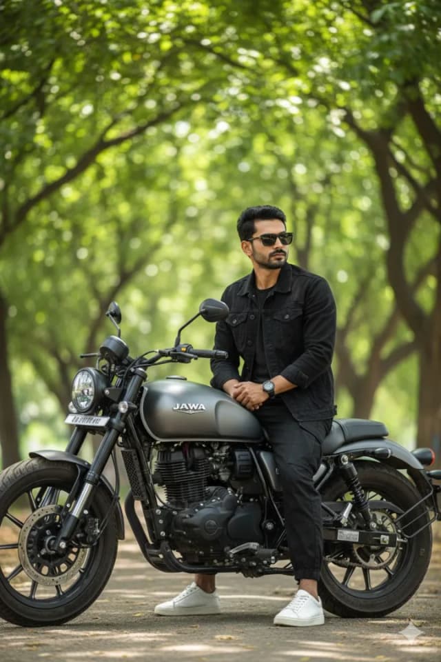 Prompt Generator for Biker & Motorcycle Lifestyle Photos